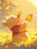 Malen nach Zahlen Winnie the Pooh und die Schmetterlinge Produktbild-Vorschau 1