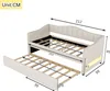 MODFU Schlafsofa Tagesbett 90x200cm mit Ausziehbarem Produktbild-Vorschau 7