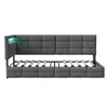 Lit pour enfant INONEFT, 90 x 200 cm, lit simple, lit en Voir les images du produit 8