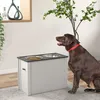 PawHut Hundenapf, Hunde Futterstation mit Stauraum, 2 Produktbild-Vorschau 2