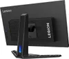The back of a black Lenovo Legion monitor with its stand. Produktbild-Vorschau