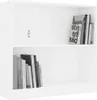 vidaXL Bibliothèque blanche 80x24x75 cm bois composite Voir les images du produit 3