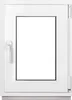 Framex Kellerfenster Kleines Fenster Weiß Breite x Höhe 45 Produktbild-Vorschau 1