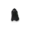 A single black sneaker is shown from the front on a white background. Produktbild-Vorschau