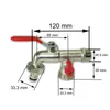 Kugel-Auslaufhahn 3/4 Zoll 26,5mm Kugelhahn Messing Produktbild-Vorschau 3