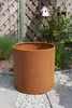 Vaso da fiori NEW RONDO in acciaio Corten color ruggine Anteprima dell’immagine prodotto 5