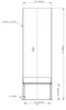 Ofenrohr Doppelwandfutter lang Edelstahl Ø130mm - 490mm Produktbild-Vorschau 5