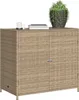 Mobile da giardino Beige 83x45x76 cm Poly rattan Anteprima dell’immagine prodotto 11