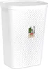 Curver INFINITY Wäschebox mit Lochmuster, 60 l, Weiß Produktbild-Vorschau 2
