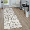 Tappeto soggiorno a pelo corto Design moderno in marmo Anteprima dell’immagine prodotto 1