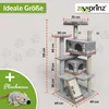 zooprinz Kratzbaum XXL Kitty | 135 cm | mit Plüschmaus | Produktbild-Vorschau 2