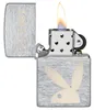 ZIPPO - Playboy Design - Brushed Chrome Silber Bunny Produktbild-Vorschau 3