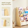 SONGMICS Kinderregal Bücherregal mit 4 Ebenen Sicher und Produktbild-Vorschau 5