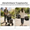2. Stock Hundebuggy Hundebox Faltbar Katzenbuggy mit Produktbild-Vorschau 3
