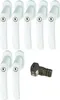 ABUS FG200 W SB abschließbarer Fenstergriff, weiß im Set 7 Produktbild-Vorschau 1