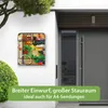 banjado Design Briefkasten Stahl schwarz mit Zeitungsfach Produktbild-Vorschau 5