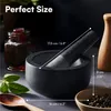 H&S Set di mortaio e pestello per spezie - 16cm XXL in Anteprima dell’immagine prodotto 2