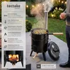 tectake® Gulaschkanone Rocket hitzefester Stahl, 17 l Produktbild-Vorschau 2