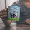 Dream Team Kaffeebecher Hellblau Kaffeebecher zum Thema Produktbild-Vorschau 6