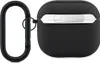A black AirPods case with a carabiner attached. Podgląd zdjęcia produktu