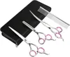 Pet Cat Dog Grooming Scissors Set 4 Stück Edelstahl Produktbild-Vorschau 1