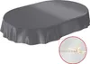 Tischdecke Wachstuch PVC abwaschbar Einfarbig Anthrazit Produktbild-Vorschau 2