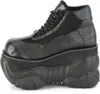 BOXER-01 Uni Sneaker von DemoniaCult, Schwarz EU 39, US 7 Produktbild-Vorschau 3