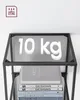 VASAGLE Stojící police Police na knihy Koupelnová police 6 Náhled obrázku produktu 5