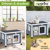zooprinz Katzenhaus Felix | mit Plüschmaus | Wetterfest | Produktbild-Vorschau 6