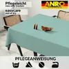 Tischdecke Leinen-Optik - MILA Premium Stoff-Tischtuch mit Produktbild-Vorschau 8