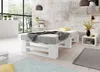 Lermowood Palettenbett M2 120 x 200 cm Weiß Holzbett Produktbild-Vorschau 1