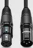 Ugreen AV130 XLR kabel M/F 2m, černý Náhled obrázku produktu 2