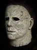 A close-up side view of a Michael Myers mask. Náhľad obrázku produktu