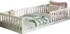 Bodenbett Bett mit Rausfallschutz & Lattenrost Montessori Produktbild-Vorschau 4