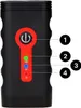 Lampy výkonné LED světla na kole přední + zadní USB světlo Náhled obrázku produktu 5