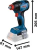 Bosch GDX 18V-210 C Professional, Schlagschrauber, Produktbild-Vorschau 15