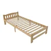 okwish Holzbett 90×200 Massivholz-Einzelbett mit Kopfteil Produktbild-Vorschau 7