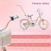 SUN BABY Flower Bike: bicicletta per bambine da 16 pollici, Anteprima dell’immagine prodotto 9