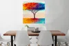 MuchoWow® Poster Gemälde - Ölfarbe - Baum - Regenbogen Produktbild-Vorschau 2