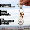 Huuraa Schlüsselanhänger Worms verliebt Metall Produktbild-Vorschau 2