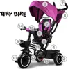 Tiny Bike 3in1 Dreirad mit Verdeck SP0650 Rosa Produktbild-Vorschau 7