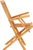 7-tlg. Garten-Essgruppe Klappbar Massivholz Teak Produktbild-Vorschau 9