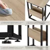 Table d’appoint WIGAN 55x36,5x60cm - Bois clair industriel, Voir les images du produit 4