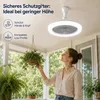 30W Deckenventilator mit Beleuchtung und Fernbedienung, Produktbild-Vorschau 10