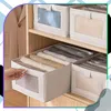 Beige Kleideraufbewahrungsbox-Organizer, 2-teilig Produktbild-Vorschau 8