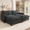 Merax Cloud Sofa 4-Sitzer, Modulares Ecksofa Mit Produktbild-Vorschau 3