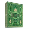 A green and gold deck of Wicked playing cards, presented on a white background. Náhled obrázku produktu
