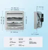 SucceBuy-Abluftventilator mit Jalousie, 305 mm, Produktbild-Vorschau 7