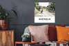 MuchoWow® Poster Australien - Känguru - Straßen 50x50 cm - Produktbild-Vorschau 2