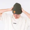 Occulto Leatherpatch Winter Mütze Beanie (Brown Label) Produktbild-Vorschau 5